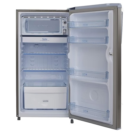 Candy 170L 2 Star Direct Cool Single Door Refrigerator (CDSD522170MS Moon Silver,Turbo Icing Technology)