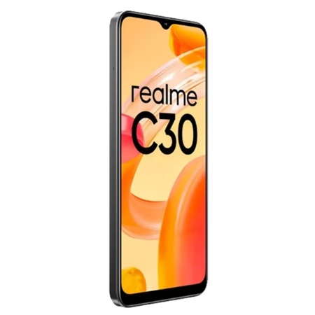 (Refurbished) Realme C30 3 GB RAM, 32 GB, Denim Black, Mobile Phone, Like New(LN)
