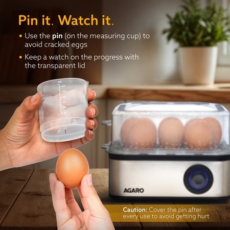 Agaro STS Grand Egg Boiler 500 W 5 Agaro STS Grand Egg Boiler 500 W
