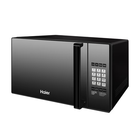 Haier 25 L Conventional Microwave Oven Black, HIL2501CBSH