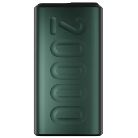 Ambrane Stylo 20K Fast Charging Power Bank, Green