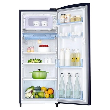 Samsung 192 Litres 2 Star Single Door Refrigerator, Mystic Overlay Blue RR19A2Y2B6U/NL 5 Samsung 192 Litres 2 Star Single Door Refrigerator, Mystic Overlay Blue RR19A2Y2B6U/NL