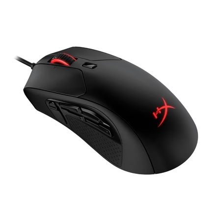 HyperX Pulsefire Raid RGB USB 2.0 Gaming Mouse with Optical DPI Adjustable Omron Switch for Gamers - Black (4P5Q3AA)