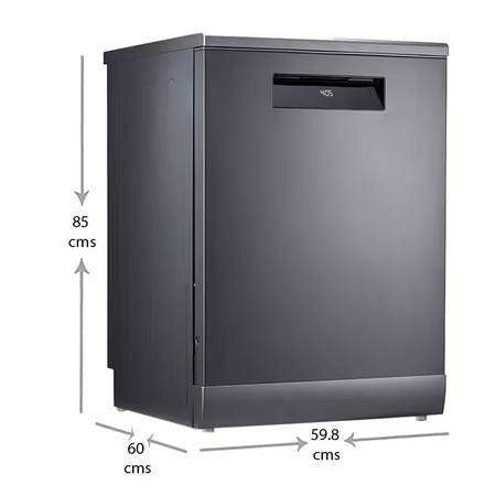 Voltas Beko 15 Place Dishwasher, DF15A Anthracite 2 Voltas Beko 15 Place Dishwasher, DF15A Anthracite