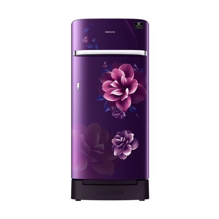 Samsung 198 L 5 Star Inverter Direct Cool Single Door Refrigerator(RR21T2H2WCR N CAM PRPL, Base Stand with Drawer)