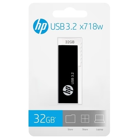 HP 32 GB 712w USB 3.2 Flash Drive Black