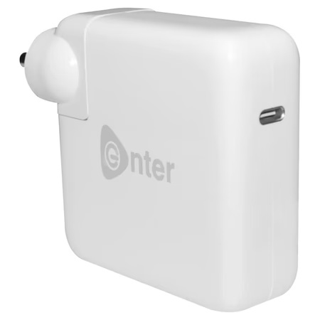 Enter Universal USB-C 61 Watt Laptop Adapter, White
