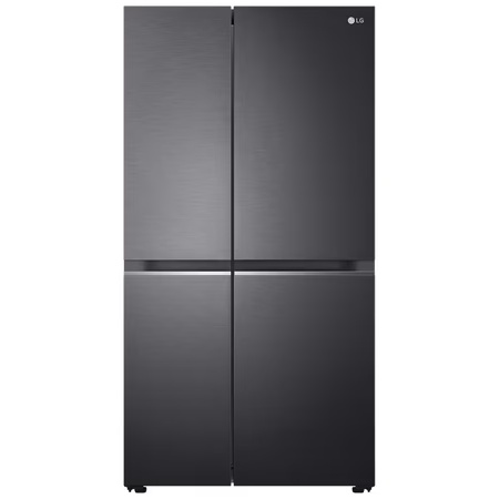 LG 655 litres Side by Side Refrigerator, Ebony Sheen GL-B257EESX