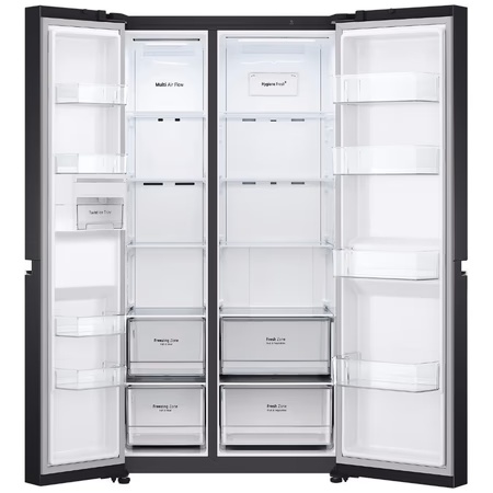 LG 655 litres Side by Side Refrigerator, Ebony Sheen GL-B257EESX 3 LG 655 litres Side by Side Refrigerator, Ebony Sheen GL-B257EESX
