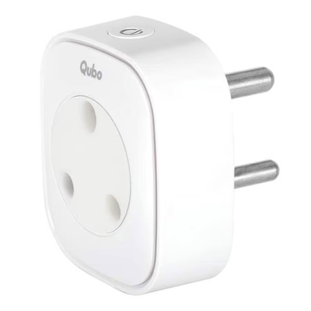 Qubo Smart Plug - 16 Amp Plug, Voice Control with Alexa, ZigBee Enabled
