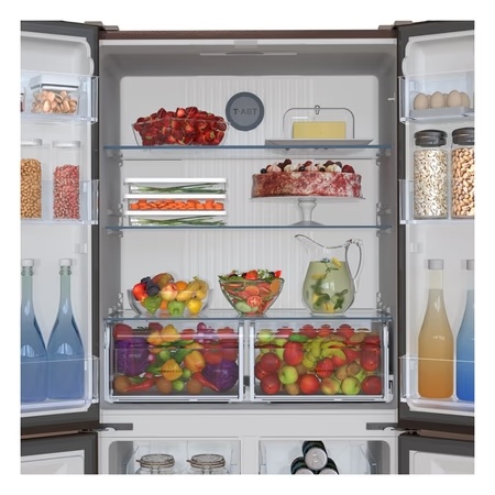 Haier 531 litres French Door Refrigerator, Chocolate Glass HRB-550CG 5 Haier 531 litres French Door Refrigerator, Chocolate Glass HRB-550CG