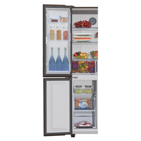 Haier 531 litres French Door Refrigerator, Chocolate Glass HRB-550CG 8 Haier 531 litres French Door Refrigerator, Chocolate Glass HRB-550CG