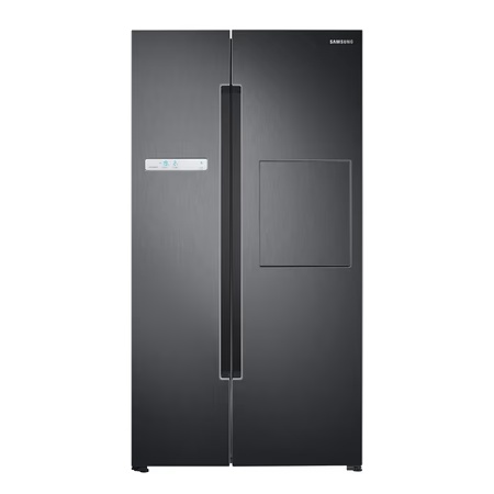 Samsung 845 L SBS Star Inverter Frost Free Side by Side Refrigerator(RS82A6000B1 BLACK DOI, All around Cooling, Beverage Station)