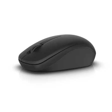 Dell WM126 USB Optical LED 3-Button Wireless Mouse, Black