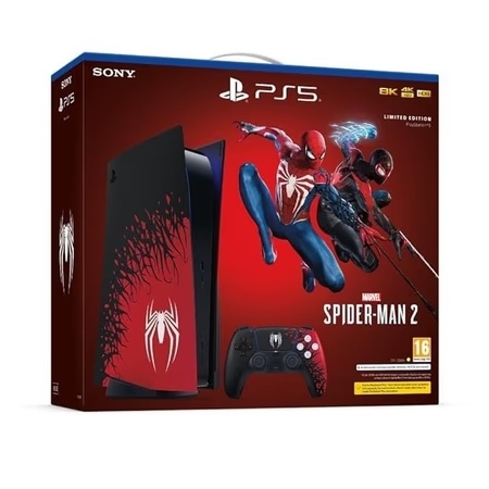 PlayStation 5 Console, Marvel s Spider Man 2 Limited Edition Bundle