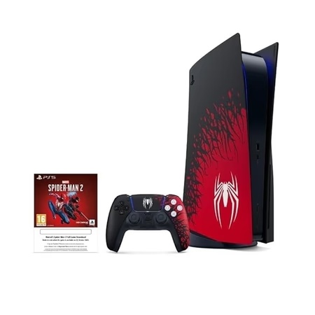 PlayStation 5 Console, Marvel s Spider Man 2 Limited Edition Bundle