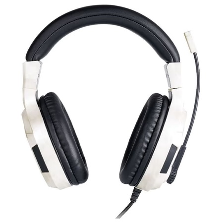 Nacon Stereo Gaming Wired Headphone with 270 Degree Rotating Microphone (White)
