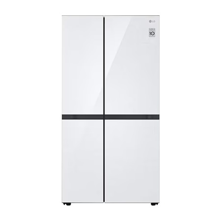 LG 655 litres Side by Side Refrigerator, Linen White GL-B257DLWX
