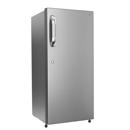 BPL 193 litres 3 Star Single Door Refrigerator Even Flow Technology,Shiny Steel BRD-2100AVSS