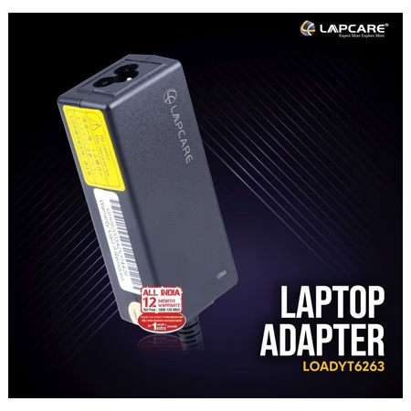 Lapcare LOADYT6263 Laptop Adapter Designed for Dell 19.5V 2.31A 45 Watt 3-Pin Flower without Power 2 Lapcare LOADYT6263 Laptop Adapter Designed for Dell 19.5V 2.31A 45 Watt 3-Pin Flower without Power