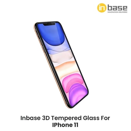 In Base IB-630 3D Tempered Glass for iPhone 11 2 In Base IB-630 3D Tempered Glass for iPhone 11