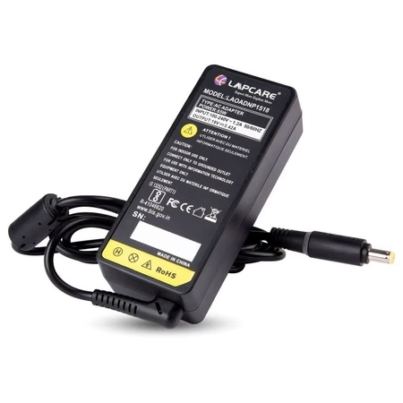 Lapcare LAOADNP1518 Laptop Adapter Designed for Acer 19.5V 3.42A 65 Watt with 5.5 x 1.7 mm Connector