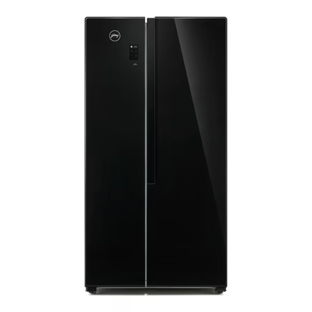 Godrej Eon Velvet 564 litres Side by Side Refrigerator with Multi Airflow Technology RS EONVELVET 579 Glass Black