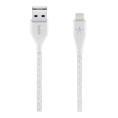 Belkin DuraTek Plus F8J236BT10-WHT Lightning USB Cable