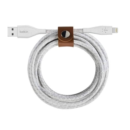 Belkin DuraTek Plus F8J236BT10-WHT Lightning USB Cable