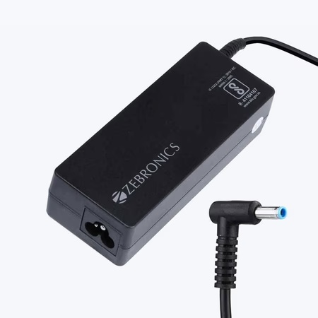 Zebronics ZEB-LA453019590H 19.5V/90W Laptop Adapter with LED indicator