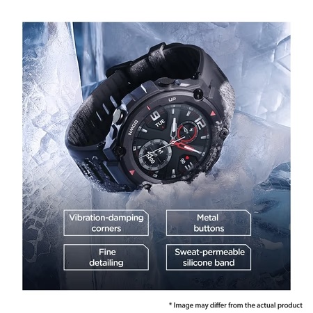 Amazfit T-REX Smart Watch, Rock Black