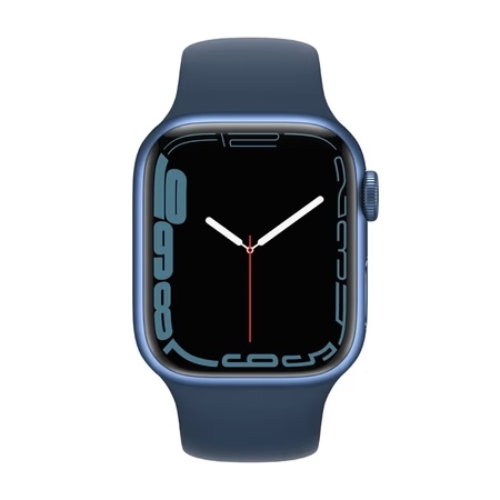 Apple Watch Series 7 Cellular - 41 mm Blue Aluminum Case with Abyss Blue Sport Band