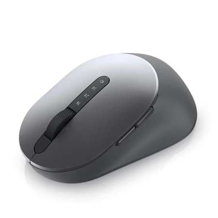 Dell MS5320W Multi-device Wireless Mouse with 2.4 GHz Wireless or Bluetooth 5.0 Connectivity, Titan Grey