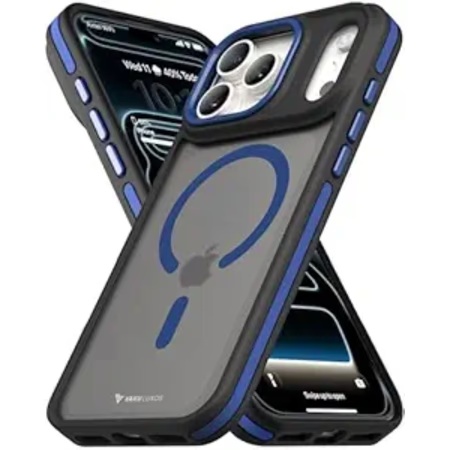 Vaku Luxos Avlon Magpro Shockproof Mobile Case for Apple iPhone 17 Pro Max, Blue