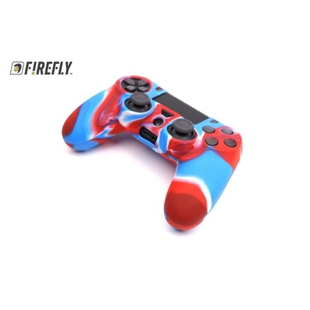 Firefly Silicone Cover for PS4 Controller, Candy Marble 4 Firefly Silicone Cover for PS4 Controller, Candy Marble