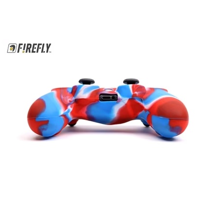 Firefly Silicone Cover for PS4 Controller, Candy Marble 6 Firefly Silicone Cover for PS4 Controller, Candy Marble