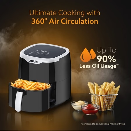 Agaro Galaxy 4.5 L Digital Air Fryer 1400 W