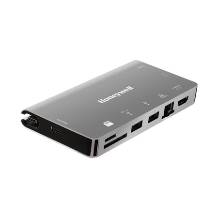 Honeywell 8-in-1 Type C Ultra Dock with 4K HDMI, VGA, RJ45 Ethernet, 2xUSB 3.0 & Type C 3.0 port, SD & Micro SD slot, Compatible with all Type C Devices- MacBook Laptop, PC, thunderbolt 3