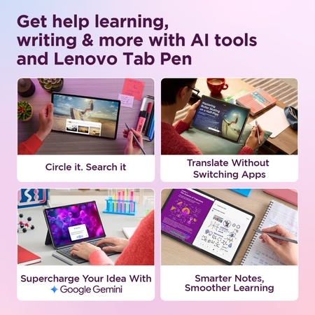 Lenovo Idea Tab Plus 30.73 cm (12.1 inch) WiFi Tablet with Pen, 256 GB, 12 GB RAM, Cloud Grey, ZAG70923IN 6 Lenovo Idea Tab Plus 30.73 cm (12.1 inch) WiFi Tablet with Pen, 256 GB, 12 GB RAM, Cloud Grey, ZAG70923IN