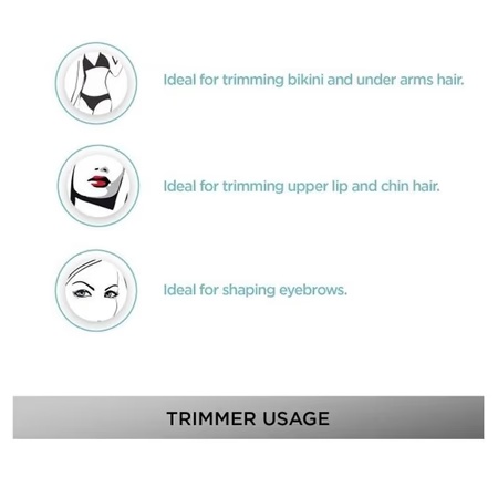 Vega VHBT-01 Silk Touch Trimmer Epilator