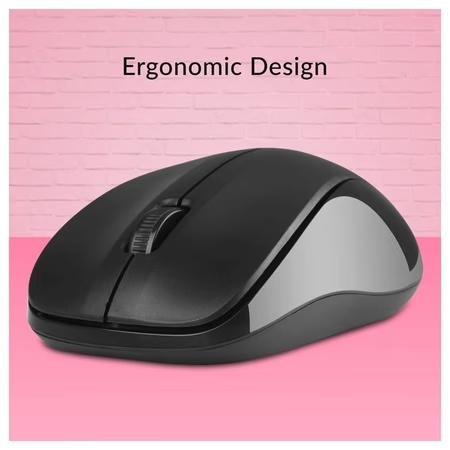 Zebronics Zeb-Companion 107 Wireless Keyboard and Mouse Combo with nano receiver, 2.4 Ghz, 10 m range, 1200 DPI 6 Zebronics Zeb-Companion 107 Wireless Keyboard and Mouse Combo with nano receiver, 2.4 Ghz, 10 m range, 1200 DPI