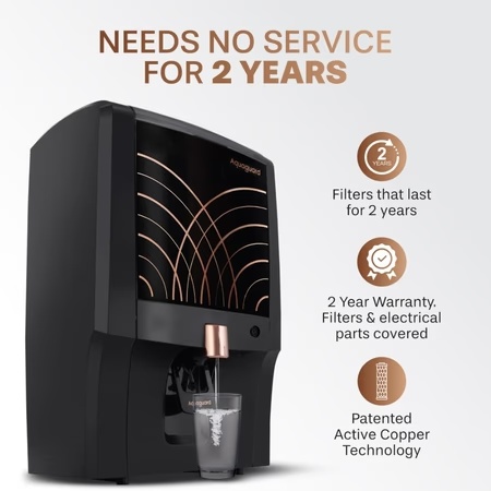Aquaguard Enhance NXT 2X Life 7 L RO+UV+TA Water Purifier with 3-in-1 Active Copper Technology