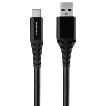 Ambrane ACT-10 Plus USB-C Cable, Black