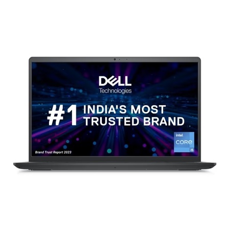 Dell Inspiron 3520, 12th Gen Intel Core i3 Processor, 8 GB RAM, 512 GB SSD, Integrated Graphics, 39.62 cm (15.6 inch) Display, Windows 11, Laptop, Black