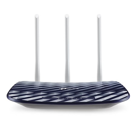 TP-Link AC750 Dual Band Wireless Cable Router, 4 10/100 LAN + 10/100 WAN Ports, Support Guest Network and Parental Control, 750Mbps Speed Wi-Fi, 3 Antennas (Archer C20)