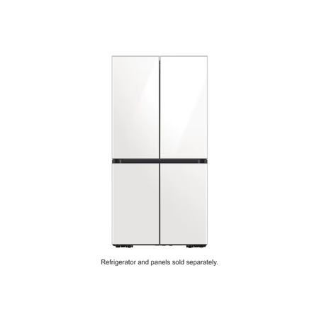 Samsung Side by Side Bottom Refrigerator Panel, Glam White (Glam Glass), RA-F18DBB35