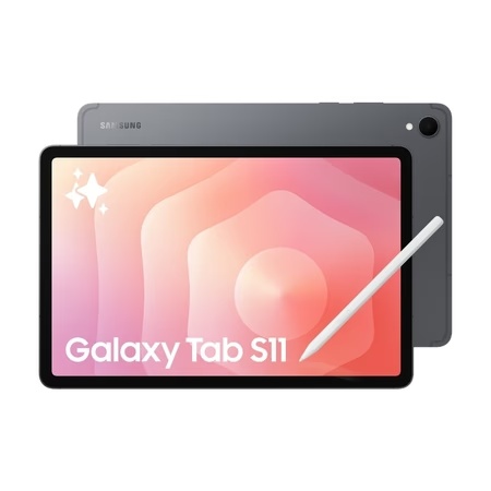 Samsung Tablet S11 27.94 cm (11 Inch) Wi-Fi + 5G Tablet with S-Pen, 12 GB RAM, 128 GB, Gray, SM-X736BZAAINU