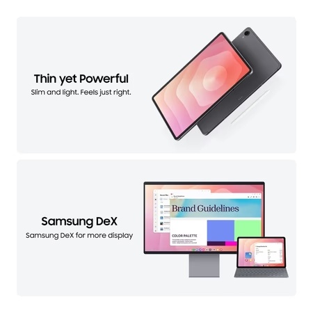 Samsung Tablet S11 27.94 cm (11 Inch) Wi-Fi + 5G Tablet with S-Pen, 12 GB RAM, 128 GB, Gray, SM-X736BZAAINU 2 Samsung Tablet S11 27.94 cm (11 Inch) Wi-Fi + 5G Tablet with S-Pen, 12 GB RAM, 128 GB, Gray, SM-X736BZAAINU