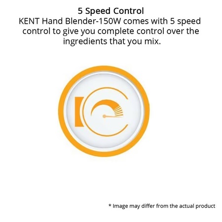 Kent 16050 Hand Blender with 5 Variable Speed Control