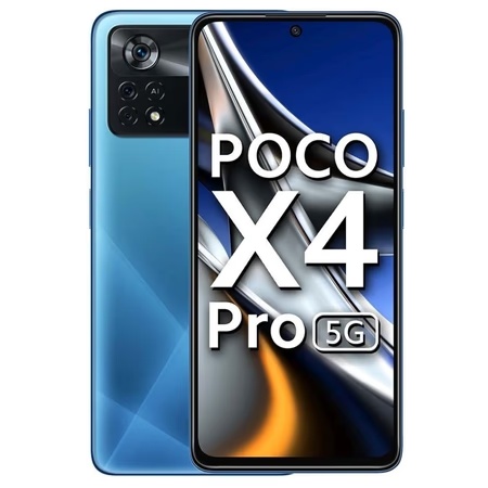 POCO X4 Pro 5G 128 GB, 8 GB RAM, Laser Blue, Mobile Phone